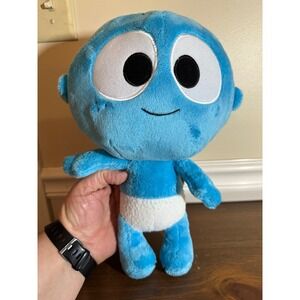 BabyFirstTV GooGoo Plush Blue Character 12 Inch Stuffed Animal Toy tested works
